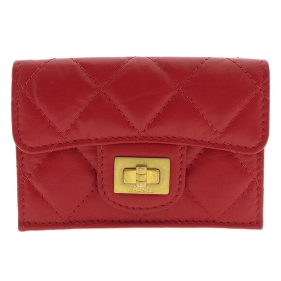 CHANEL Red Wallet - Picture 1 of 11